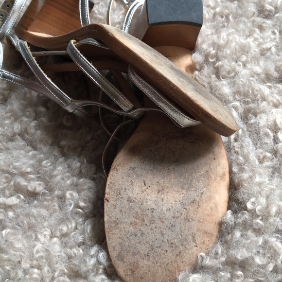 Gorgeous Isabel Marant Gladiator Silver Sandals 39 - Picture 7 of 11